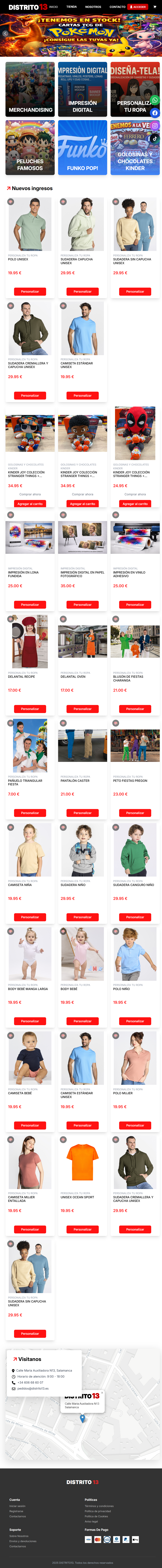 Distrito 13 - E-commerce
